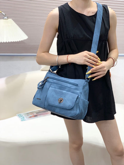 Luxury Multiple Compartment Structured Handbag For Female